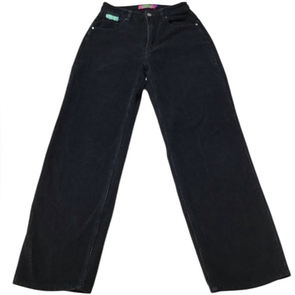 Empyre Tori 90’s Black Corduroy Skate Pants - Picture 1 of 13